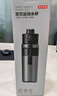 京东京造双饮口运动水壶tritan随行杯加厚防摔户外便携塑料水杯黑830ml 实拍图
