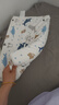 好孩子（gb）儿童乳胶枕头幼儿园新生宝宝安抚枕婴儿定型枕头0-1-3-6-12岁四季 3-10岁儿童款 探险蓝 天然乳胶 婴幼儿A类标准/礼袋装 实拍图
