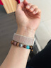 联想（Lenovo）智能手表Watch Fit 国家补贴轻薄大屏减脂血氧检测蓝牙通话穿戴男女运动手环 曜石金 安卓ios通用 实拍图