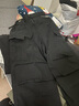 森马（Semir）休闲裤男冬季情侣宽松直筒工装裤磨毛抓绒多口袋时尚101724127202 实拍图