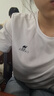 骆驼速干短袖T恤男士透气宽松休闲运动户外跑步青年夏季 T恤】T0S2Y6146A白色 男款 M 实拍图