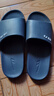 回力拖鞋男女凉拖鞋抑菌防滑浴室内外穿软弹凉拖鞋HL0397藏青40-41码 实拍图
