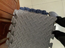 万创泡沫地垫拼接家用打地铺儿童爬行垫加厚婴儿防摔垫隔音减震爬爬垫 藏青+灰【送边条 母婴级】 30*30*1cm厚【24片|安全无甲醛】 实拍图