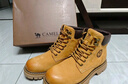 骆驼（CAMEL）【王俊凯同款】马丁靴加绒鞋秋冬2025新款大黄靴户外工装登山靴 G122W7757TR金黄色（男 绒里款） 41 实拍图