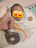 Aceboer定型枕新生婴儿枕头宝宝0一1岁幼儿防惊跳睡觉神器纠正偏头云朵枕 宝石蓝【0-12月抽绳款】+安抚柱 实拍图
