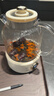 OIDIRE（偶点）全玻璃养生壶 花茶壶无胶水煮茶壶 煮茶器办公室恒温养生壶烧水壶电热水壶炖煮智能保温 1L ODI-HC01花茶养生壶【带滤网】 实拍图