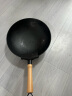 中福陆川铁锅炒菜锅家用无涂层氮化窒化广西生铁铸铁锅炒锅燃气已开锅 圆底 32cm 【无耳+锅盖】商家自发物流 实拍图