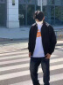 POUM夹克男春秋季飞行员夹克男潮流复古街头外套男美式高街男女棒球服 TMZXF-W04黑色 XL【建议120-135斤】 实拍图