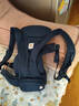 ERGObaby二狗背带婴儿抱娃神器四季透气外出旅行遛娃神器breeze解放双手 Omni Deluxe午夜蓝+口水巾 实拍图