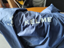 卡尔美（KELME）运动外套男风雨衣防泼水防风衣男女连帽足球训练外套 深蓝 L  实拍图