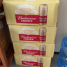百威（Budweiser）淡色拉格啤酒 500ml*18听整箱装 经典纯生 实拍图