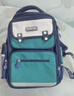 Edison小学生书包护脊减负反光大容量防泼水防下坠儿童背包2213-1s蓝绿 实拍图