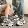 回力官方男鞋女春夏老爹鞋女情侣款增高休闲鞋潮流运动鞋子男 银灰 35 实拍图