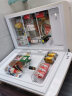 小吉(MINIJ)迷你复古小冰箱冷冻冷藏一体单门宿舍家用节能低噪 力荐|121L|奶酪白|冻藏一体|BC 121CM 实拍图