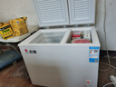 志高（CHIGO）家用冰柜双温小型商用双箱冷柜冷藏冷冻柜 保鲜双门两用卧式冰箱一级能效 【省电款  双温冰柜 一级能效】 108L 实拍图