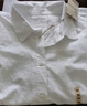 无印良品（MUJI）女式 凉感 衬衫领短袖衬衫女士衬衣女装25年夏季上衣凉感物语 白色 M (160/84A) 实拍图