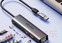 联想（Lenovo）Type-C拓展坞扩展坞转千兆网口USB-C转RJ45有线网卡转接头笔记本电脑转换器USB3.0分线器小新 实拍图