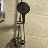 九牧王世家德国淋浴增压花洒喷头浴室浴霸通用高压淋雨莲蓬花洒头套装 [謎雾-灰]喷头+I.50米管 德国顶级品质/大面板花 实拍图