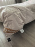 奈士迪95白鸭绒羽绒被加厚保暖冬被芯单人鸭绒被冬天季春秋被子 浅灰色 200*230cm春秋被（填充700g） 实拍图