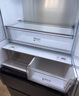 美的（Midea）真香系列M60双系统508法式多门四门家用冰箱超薄平嵌双循环大容量底部散热BCD-508WUFPZM(E)星尘白 实拍图