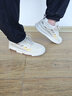 森馬男鞋2025秋季新款休闲百搭小白鞋子男士软底轻便厚底增高板鞋男款 米色 38 实拍图