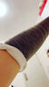 赫瓦达秋冬护肘护手臂套保暖加绒加厚护胳膊护腕加长款防寒男女手套长袖 杏色 【30厘米】 M 【适合80-110斤】 实拍图