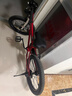 优贝（RoyalBaby）儿童自行车5-9岁男女学生通勤镁合金单车月亮系列 宇航员18寸红色 实拍图