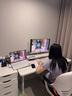 AOC 27英寸2K 300Hz 爱瞳圆偏光+硬件低蓝光护眼 FastIPS HDR400 HDMI2.1典雅白电竞显示器Q27G4SL/WS 实拍图