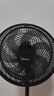美的（Midea）【幸运草安睡1S】一级能效直流变频声控电风扇家用遥控卧室静音落地扇台式桌面抗菌大风力转页扇 实拍图
