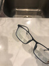 WAN XIN 新款 1.67超薄高清防蓝光镜片男可配度数送商务眼镜框女Z D096亮黑 高度数更显薄 配万新1.67MR-7超薄非球面镜片 实拍图