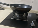 三禾无涂层不粘炒锅炒菜锅钛合金钛钛锅32cm天穹黑配钢铲LC32S1 实拍图
