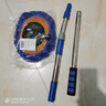 悦卡洗车拖把 汽车掸子擦车拖把刷车刷子软毛工具用品可伸缩洗车刷-蓝 实拍图