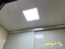雷士照明（NVC）LED集成平板灯嵌入式厨房灯面板卫生间灯珍珠白18W白光300*300 实拍图