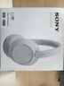 索尼（SONY）WH-CH720N头戴式无线蓝牙主动降噪耳机轻便重低音电脑耳麦AI自适应 适用安卓苹果 白色 实拍图