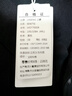 立蒙（LIMENG）【纯棉t】男士商务保罗衫夏季宽松纯色翻领T恤衫 黑色4XL 实拍图