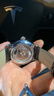 海鸥（SEAGULL）手表男自动机械表 裸摆双时区镂空飞轮男士手表生日礼物男表6195 实拍图