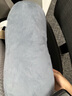 MUJI可当成腰垫使用的柔软靠垫 抱枕腰托靠枕腰靠 蓝色 49*22*15cm 实拍图
