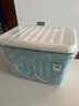 SPACEXPERT塑料收纳箱特大号储物箱学生书箱儿童玩具整理搬家打包周转箱 蓝色 【实测盛水容积60L】单只装 实拍图