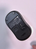 罗技（Logitech）M185鼠标 无线鼠标 办公鼠标 对称鼠标 黑色蓝边 带无线2.4G接收器 实拍图
