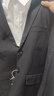 卡度顿西服套装男三件套职业商务小西装正装外套男修身新郎伴结婚礼服 黑色双扣【西服+西裤+衬衫】 L 【100-115斤】+8件礼品 实拍图