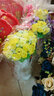 绿秀仿真花盆栽假花摆件小盆景菊花室内客厅摆桌塑料花绢花束欧式装饰 球牡组合粉2s+瓶 含花瓶 实拍图