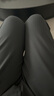 龙牙【张译同款】【补货速抢】寒锋战术软壳长裤秋冬男通勤弹力户外 极夜黑（修身加强版） 30 175/78A 高175重121-130 实拍图
