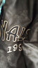 杰克·琼斯（JACK&JONES）男装春秋字母贴布logo刺绣略宽松连帽棉服外套男款224409003 黑色E40 L 180 晒单实拍图