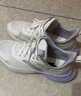 安踏氢跑女鞋运动鞋春季软底皮网面透气减震体测跑步鞋轻便休闲鞋子 【网面透气】象牙白/淡灰-7 39 实拍图