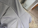廷毅防晒衣男士冰丝防晒服夏季户外钓鱼服轻薄透气皮肤衣定制LOGO印字 浅灰【可拆卸帽檐】 L 【110-130斤】 实拍图