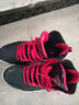 乔丹专业实战篮球鞋男鞋2026春夏季新款高帮透气减震防滑耐磨运动鞋子 黑色/番茄红 45 实拍图