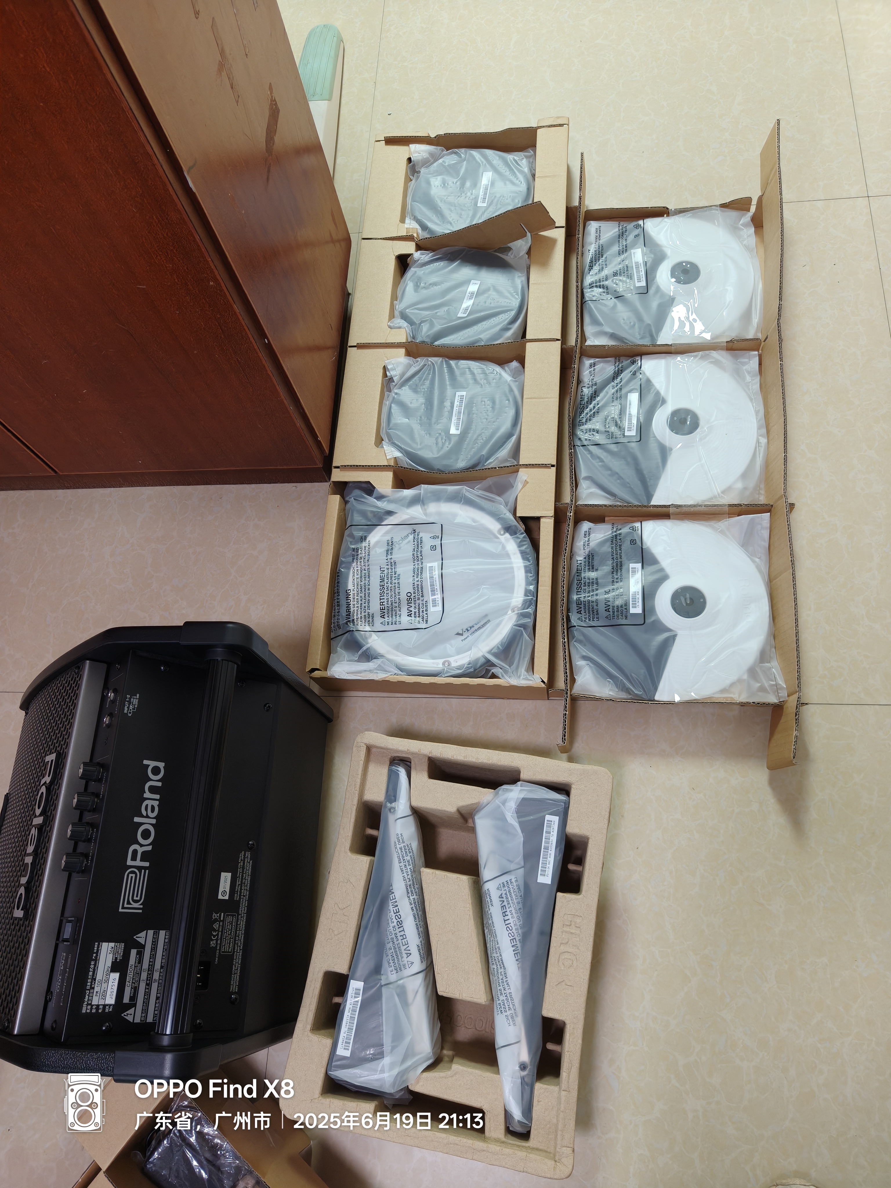 罗兰（Roland）电子鼓家用练习音箱多功能打击乐器排练PM-100 实拍图
