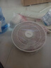 美的（Midea）【劲风酷爽】七叶轻音柔风电风扇家用遥控落地扇台式桌面小型风扇大风力节能立式摇头电扇 SAH30BK 实拍图