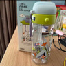 babycare儿童水杯二合一户外运动水杯吸管杯直饮幼儿园水壶上学专用600mL 实拍图