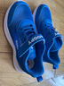 SNOOPY史努比童鞋儿童运动鞋男女童小白鞋轻便单网透气鞋3817蓝色36 实拍图